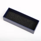 Подарочные коробки серой доски небольшие твердые с FCS губки крышек черным